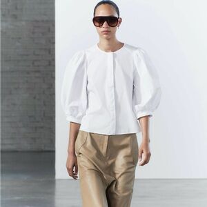 NWT Zara Polin Blouse